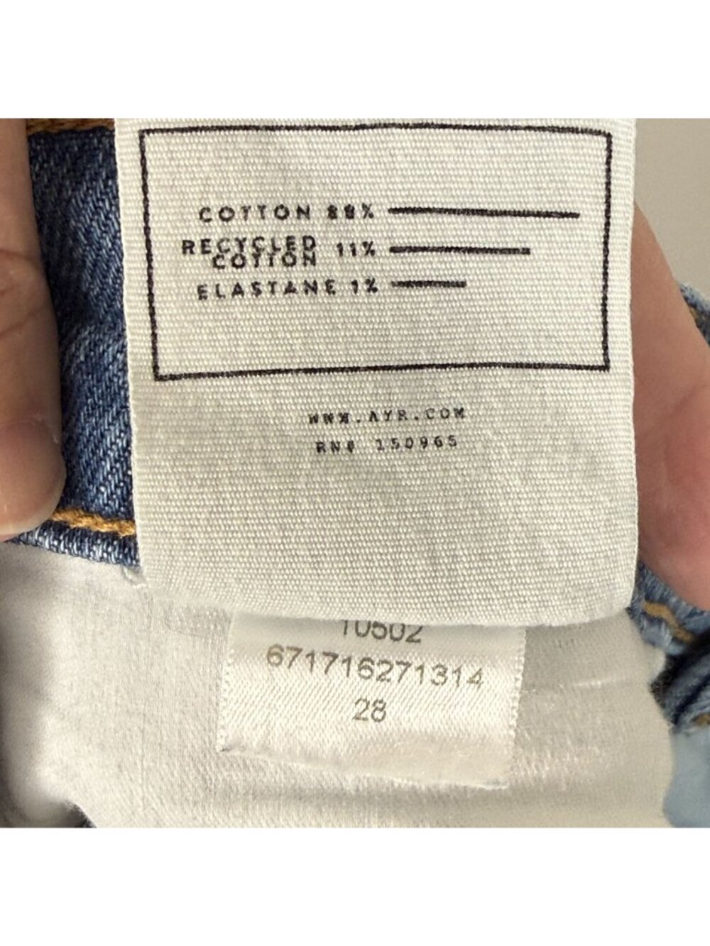 AYR The Hangout Jeans, 28 - Picture 4 of 5